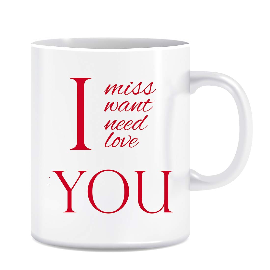 Valentines Day Micro Satin and Fibre red Rose with I Miss You Quote Printed Cushion Cover with Fille