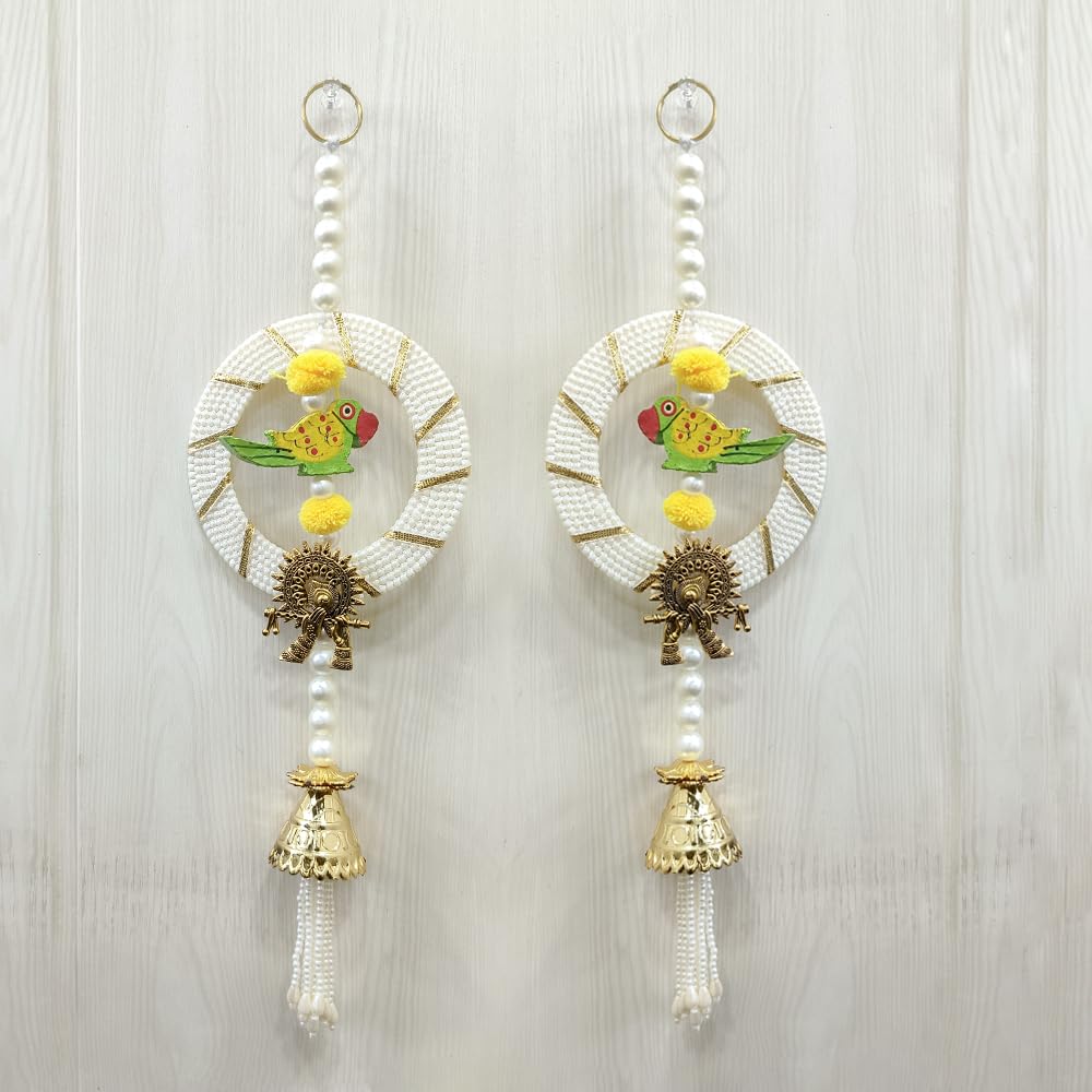 Diwali Door Wall Hanging Decorative Item  Door Latkan Decoration Item  Set of 2