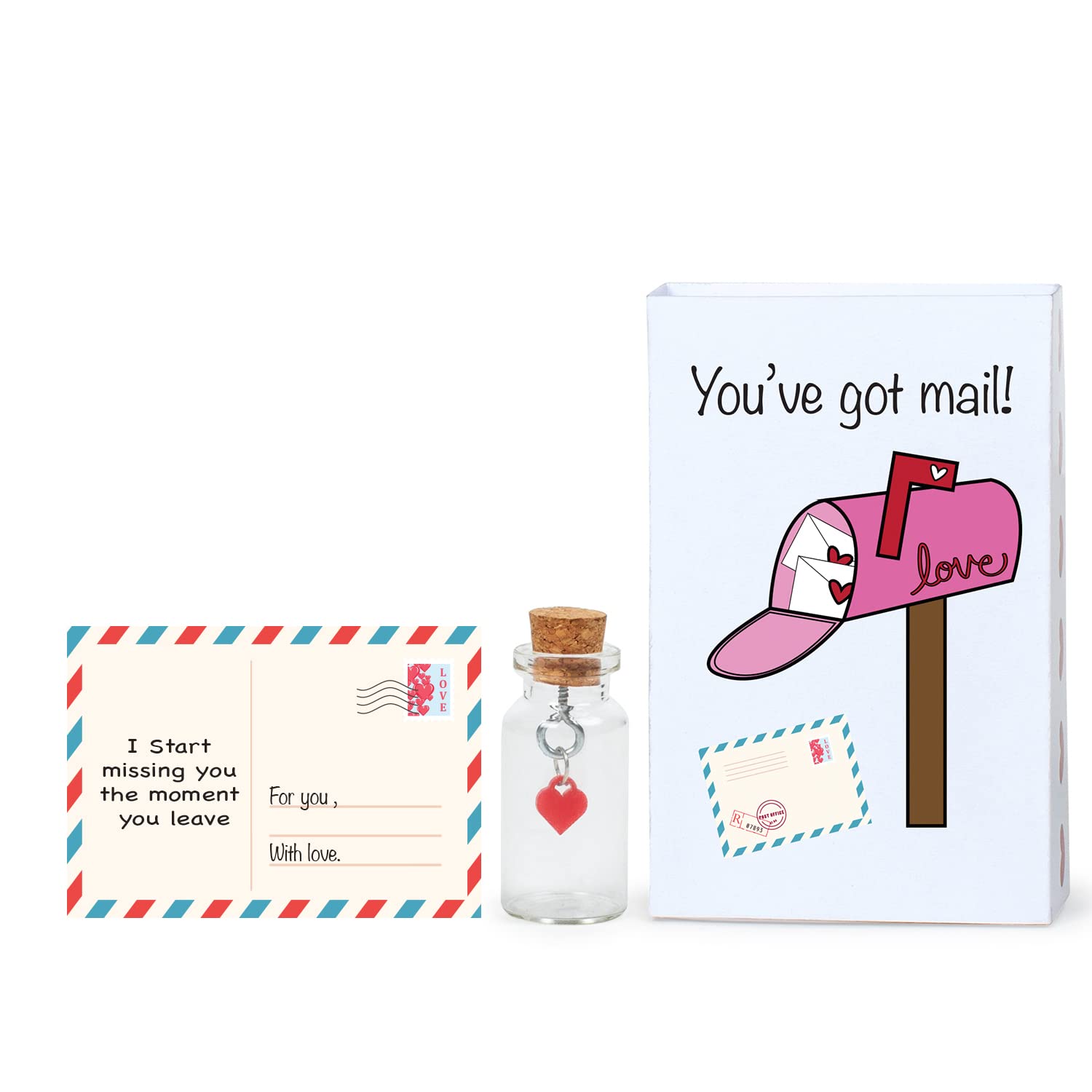 you've got mail - tiny hamper for girlfriend/boyfriend/husband/wife/fiance to gift on birthday/anniv