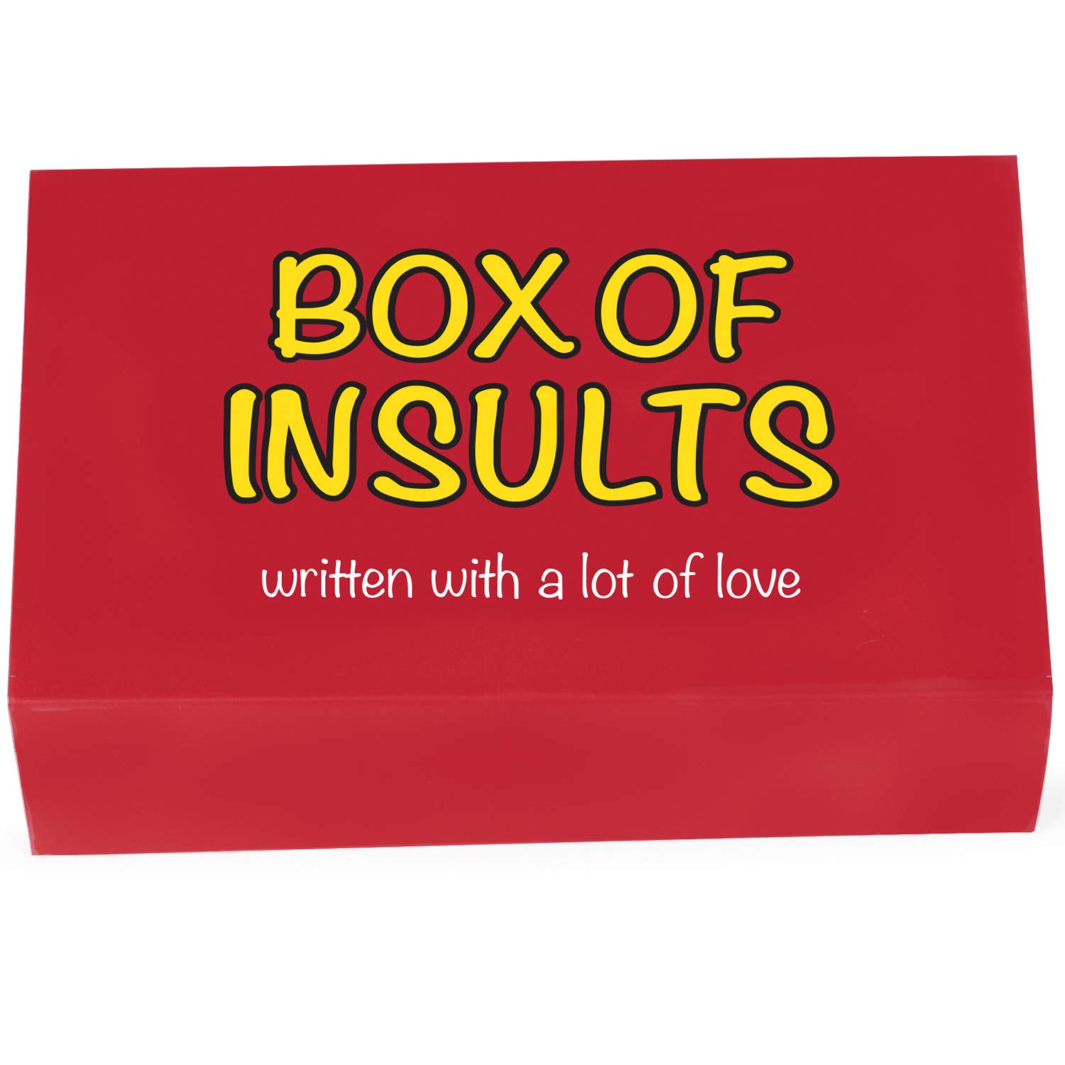 Box of Insults Set of 21 Quotes Cards with Funny messages Gift for Best Friend, Soulmate, birthday, 