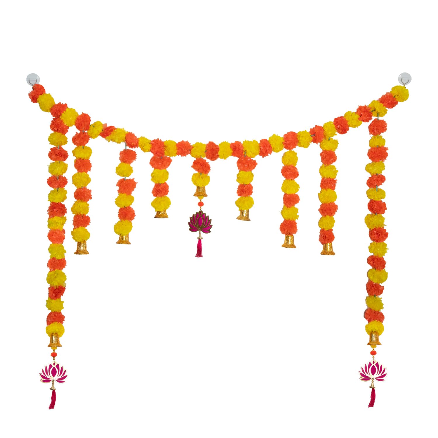 Decorative Door Hanging Toran for Diwali Traditional Bandharwal Thoran Used for Decoration of Main E