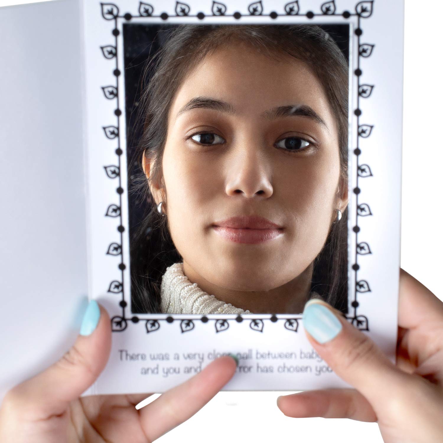 Enchanted Mirror - Best Greeting Card with Mirror for Siblings/Friend/Girlfriend/Boyfriend to Gift o