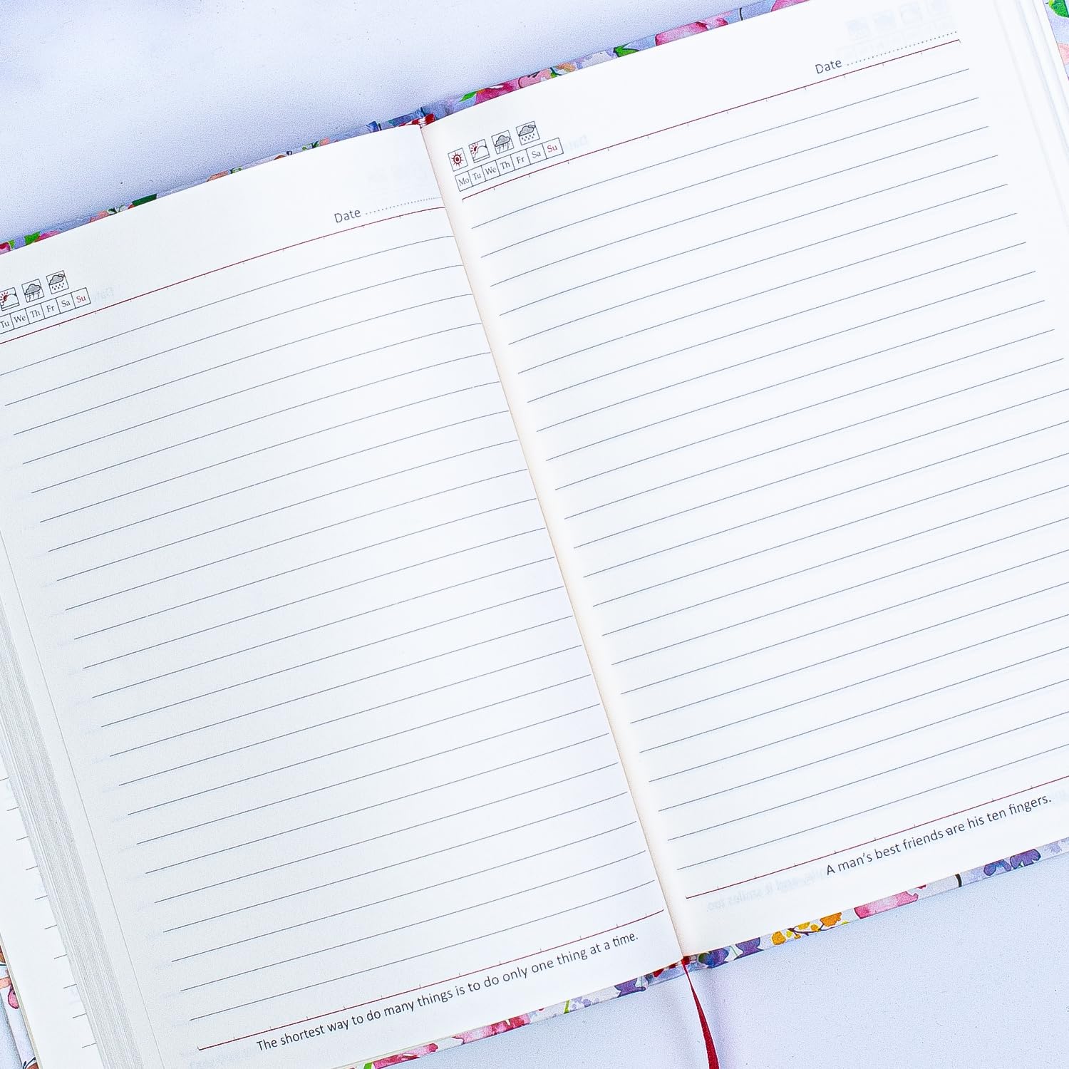 A5 Be The Energy You Want To Attract Hard Bound Designer Journal Notebook Diary with Undated Pages, 